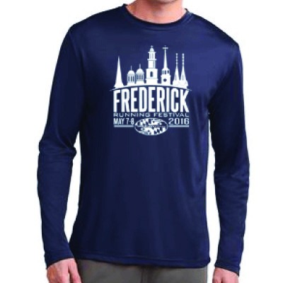 2016 Frederick Men's Half Marathon Race Shirt